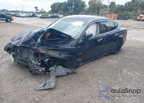 2018 Infiniti Q70L 3.7X Luxe из США, поврежденный, VIN JN1BY1PR3JM370674